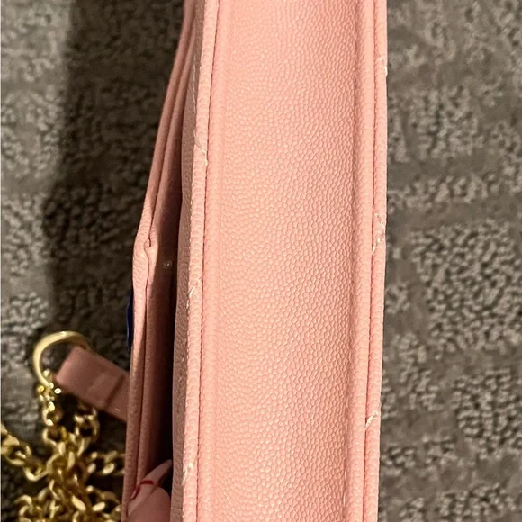 Pink Quilted Women's Bag - Picture 5 of 6